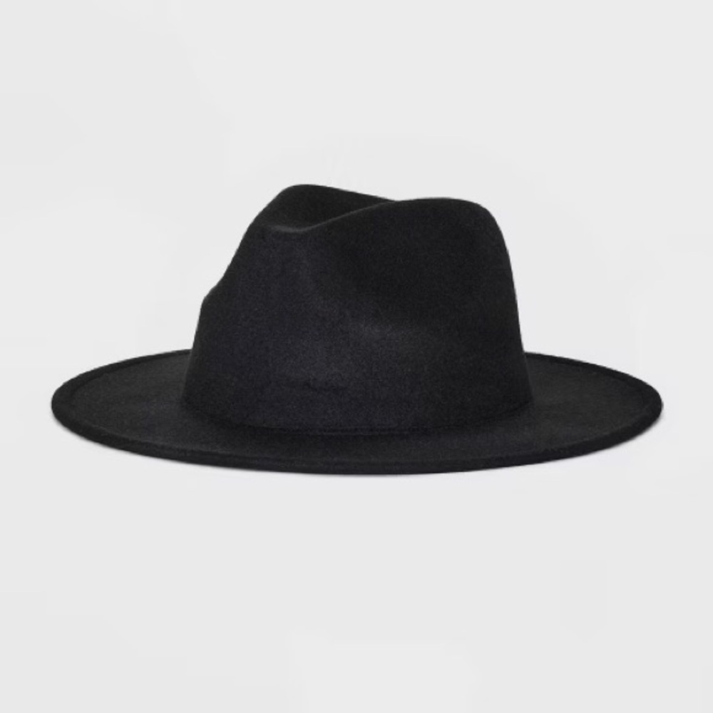 Universal Thread Black Fedora Hat S/M